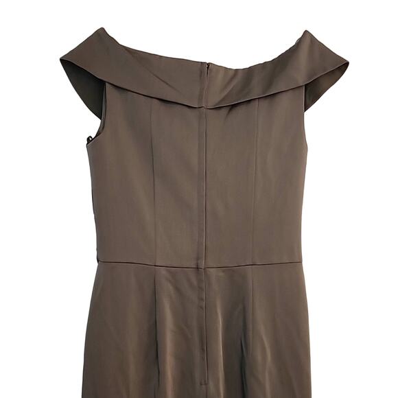 La Femme Formal Dress, NWT, Size 8, Gray/Taupe Color - Picture 10 of 14